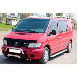 Fullmond sidetrin (2 stk., aluminium) Mercedes Vito W638 1996–2003 foto 2