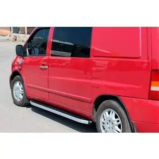 Fullmond sidetrin (2 stk., aluminium) Mercedes Vito W638 1996–2003 foto 4