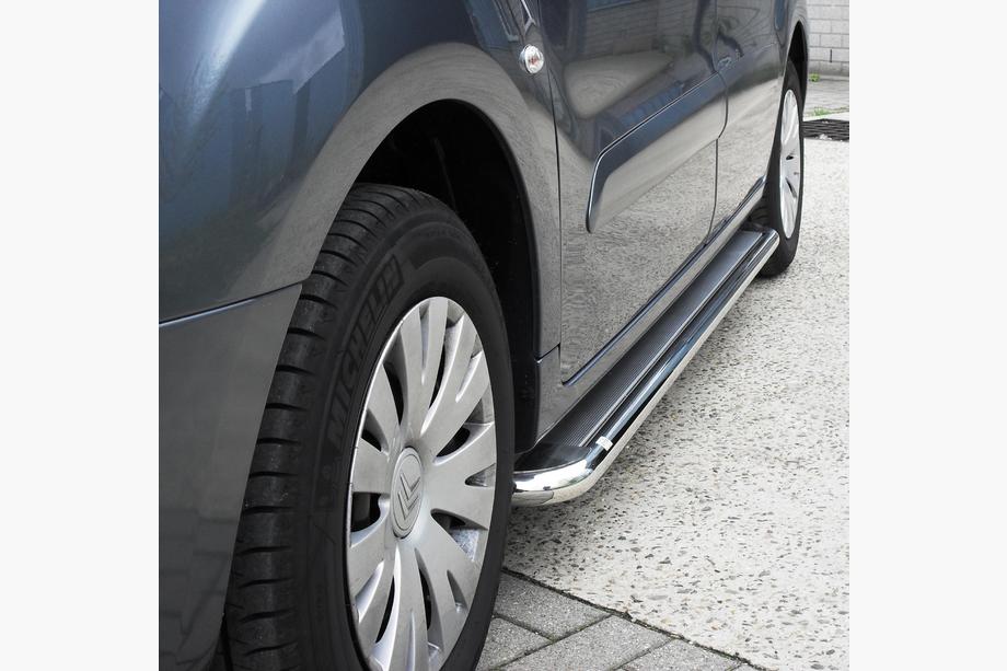 Citroen Berlingo 1996–2008 Premium sidetrin (sæt 2 stk., rustfrit stål) Ø60 mm Image