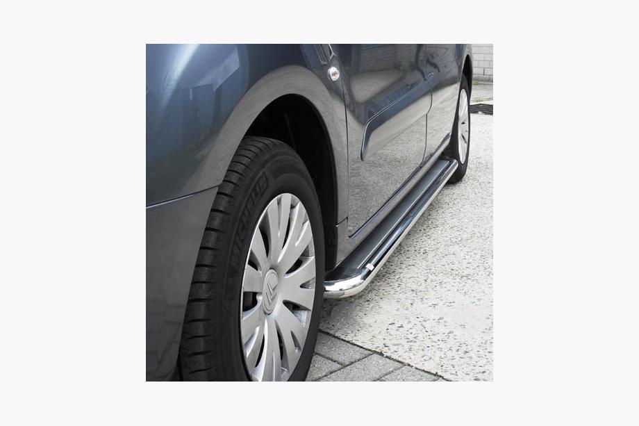 Citroen Berlingo 2008–2018 Premium sidetrin (sæt 2 stk., rustfrit stål) Ø60 mm Image