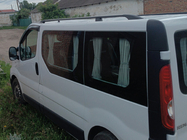 Opel Vivaro 2001–2015 Sorte tagrælinger Lang, plastfødder foto 10