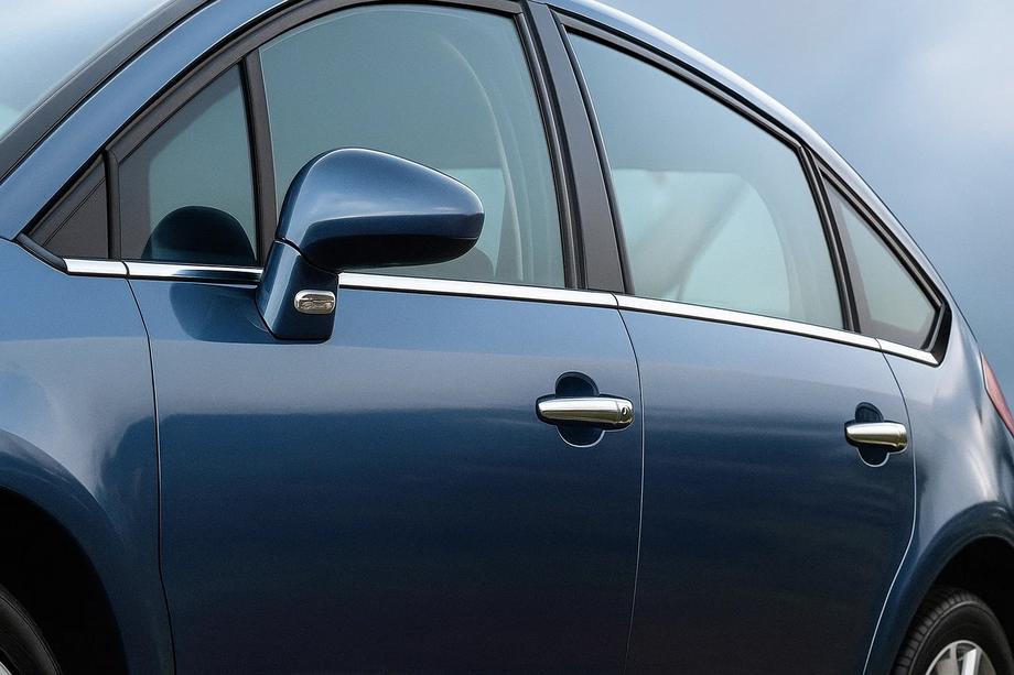 Citroen C-4 2004–2010 Udvendig vinduesrammeliste (rustfrit stål) Hatchback, Carmos - tyrkisk stål Image