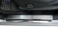 Chevrolet Aveo T250 2005–2011 Carmos dørtrinslister i rustfrit stål (4 stk.) foto 8