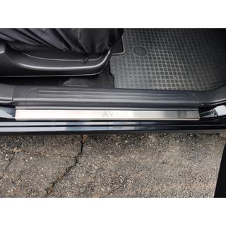 Carmos dørtrinslister i rustfrit stål (4 stk.) Chevrolet Aveo T250 2005–2011 foto 4