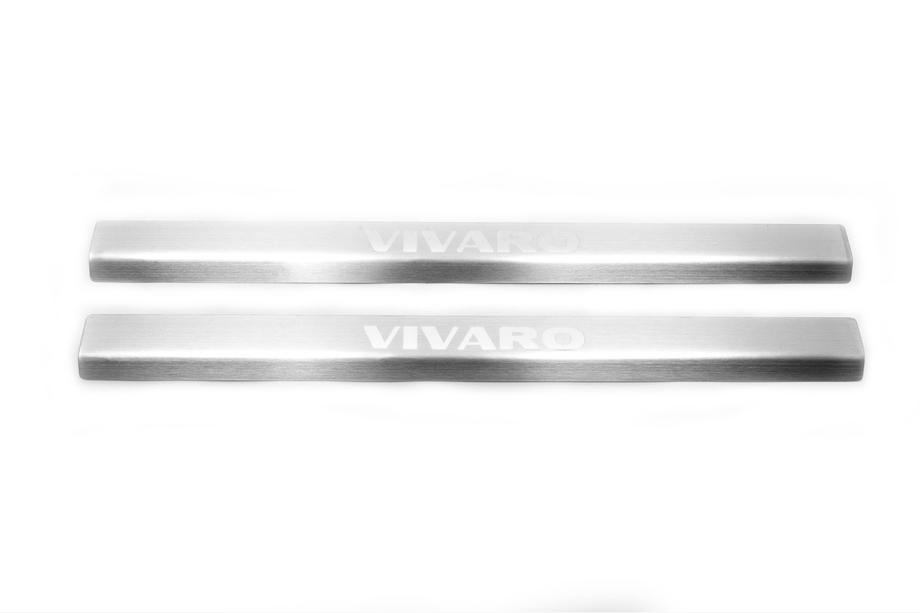 Opel Vivaro 2001–2015 Dørtrinsplader Laser-style (2 stk., stål) Foto 5