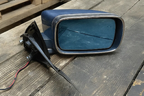 BMW 5-serie E39 1996–2003 Krom spejlrammer (2 stk., plast) foto 1