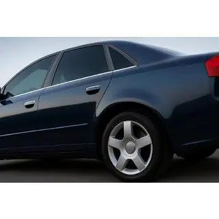 Nedre vindueslister (6 stk., rustfri stål) Audi A4 B7 2004–2008 foto 1