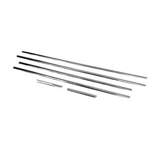 Nedre vindueslister (6 stk., rustfri stål) Audi A4 B7 2004–2008 foto 3