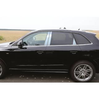 Dørstolpe-lister (6 stk., rustfrit stål) Audi Q5 2008–2017 foto 1