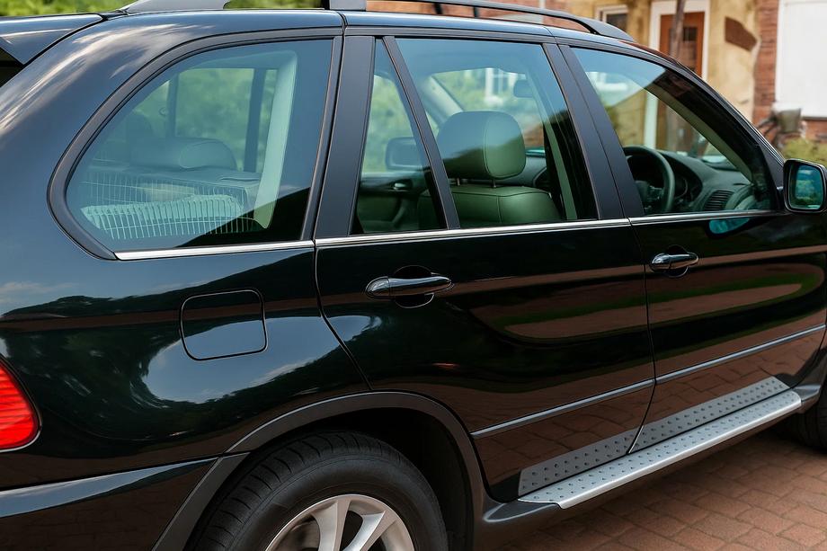 BMW X5 E53 1999–2006 Nedre rustfri stållister (6 stk.) Image