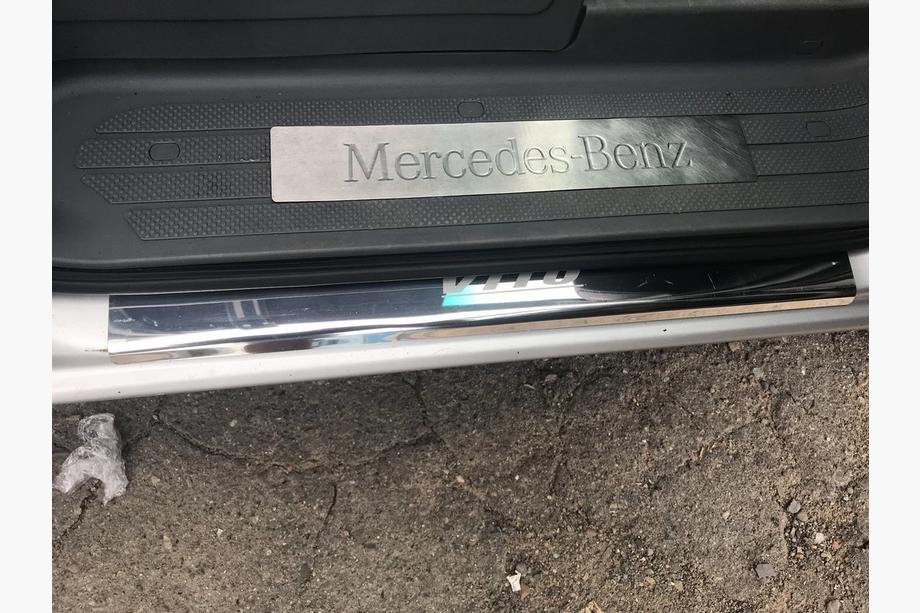 Mercedes Vito W639 2004–2014 Indstigningslister Laser-style (2 stk., stål) Foto 7
