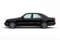 Mercedes E-class W210 1995–2002 Nederste vindueslister (4 stk., rustfrit stål) OmsaLine - italiensk rustfrit stål foto 3