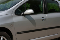 Peugeot 307 2001–2008 Dørhåndtagsbeskyttere under håndtag (4 stk., plast) foto 1