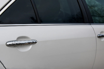 Toyota Camry 2006–2011 Dørgrebsdæksler (4 stk., rustfrit stål, EU) Carmos, tyrkisk stål foto 2