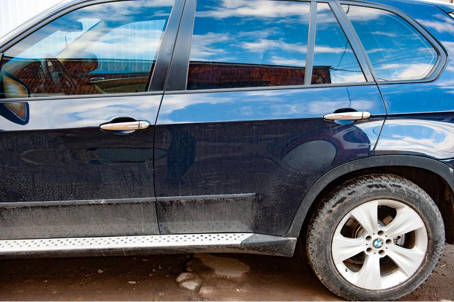 BMW X5 E70 2007–2013 Dørgrebsafdækninger (4 stk., rustfrit stål) Foto 1