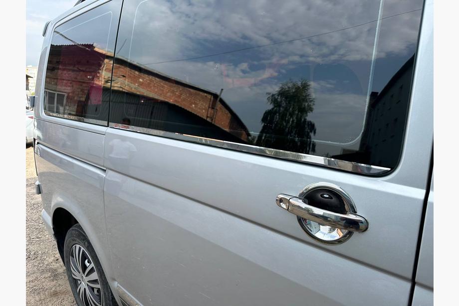 Volkswagen T5 Caravelle 2004–2010 Dørgrebsdæksler (rustfrit stål) 3 stk. Omsa – italiensk rustfrit stål Foto 12