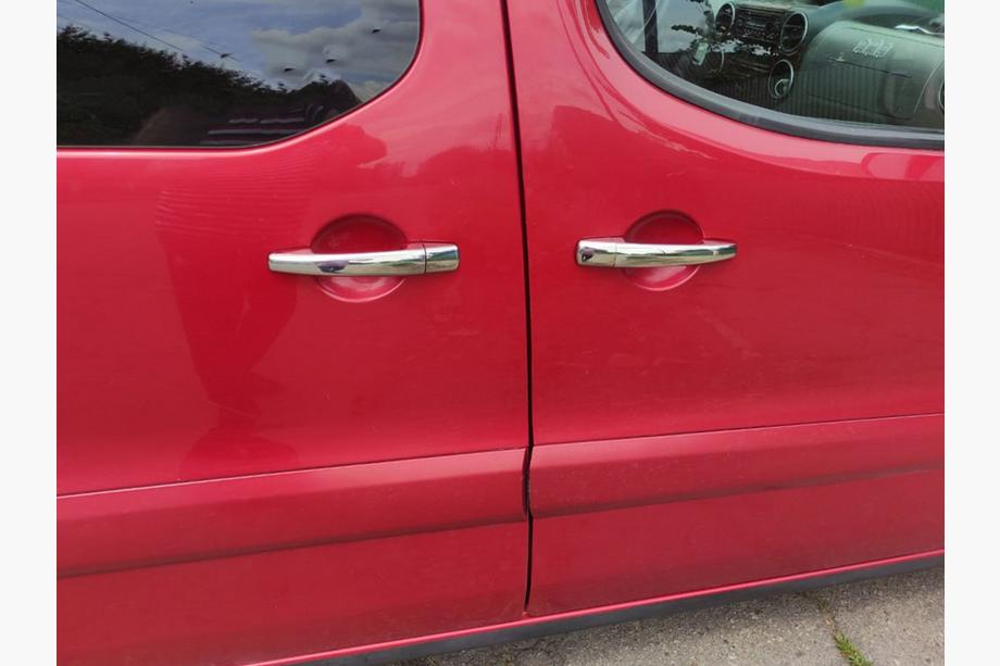 Citroen C-4 Picasso 2006–2013 Dørgrebscovers (rustfrit stål) Carmos - Tyrkisk stål Foto 8