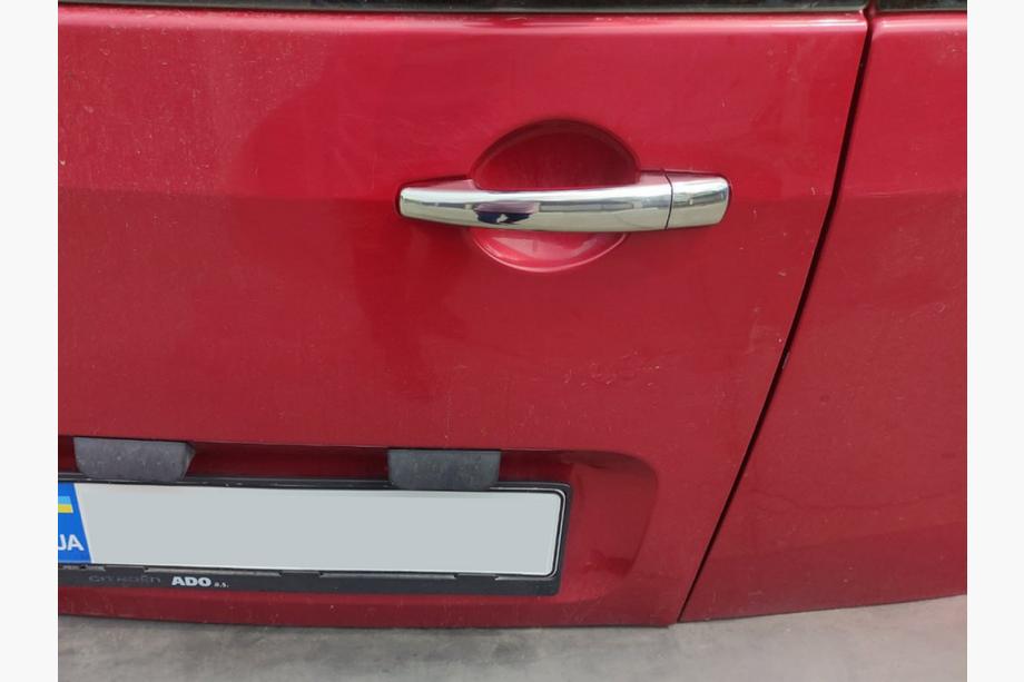Citroen C-4 Picasso 2006–2013 Dørgrebscovers (rustfrit stål) Carmos - Tyrkisk stål Foto 7