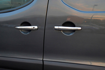 Citroen Jumpy 2007–2017 Dørgrebsdæksler (4 stk., rustfrit stål) Carmos - Tyrkisk stål foto 1