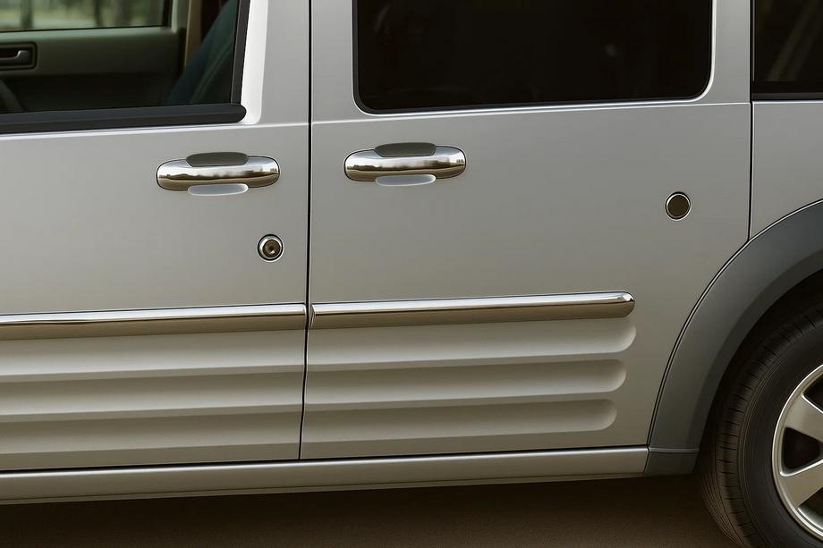 Ford Connect 2010–2013 Låsecylinderdæksler (5 stk., rustfrit stål) Image
