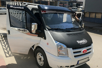 Ford Transit 2000–2014 Vindueslister Carmos (2 stk., rustfrit stål) foto 3