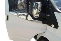Ford Transit 2000–2014 Vindueslister Carmos (2 stk., rustfrit stål) foto 1