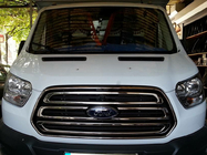 Ford Transit 2014– Grillister (2014-2018, 3 stk., rustfrit stål) OmsaLine - Italiensk rustfrit stål foto 2