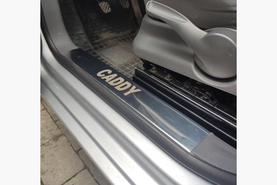 Volkswagen Caddy 2004–2010 Indvendige dørtrinslister (Carmos, stål) Image