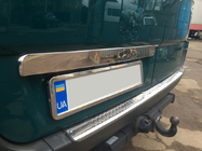 Mercedes Sprinter W906 2006–2018 Rustfri stålliste over nummerplade foto 2