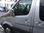 Mercedes Sprinter W906 2006–2018 Tankklap cover i rustfrit stål foto 2