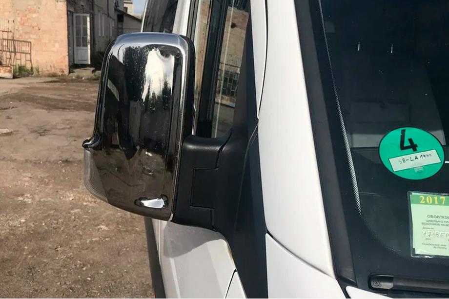 Mercedes Sprinter W906 2006–2018 Krom spejldæksler (2 stk.) Carmos, tyrkisk stål Foto 9