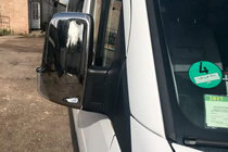 Volkswagen Crafter 2006–2016 Krom spejldæksler (2 stk.) Carmos, tyrkisk stål foto 10