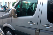 Volkswagen Crafter 2006–2016 Krom spejldæksler (2 stk.) Carmos, tyrkisk stål foto 6