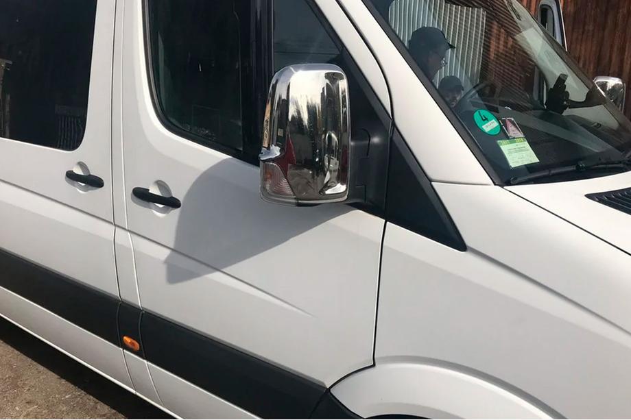 Volkswagen Crafter 2006–2016 Krom spejldæksler (2 stk.) Foto 4