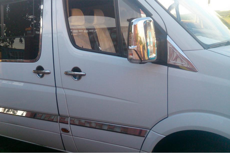 Volkswagen Crafter 2006–2016 Krom spejldæksler (2 stk.) Foto 7