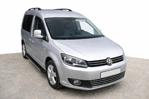 Volkswagen Caddy 2010–2015 Krom spejlkapper (2 stk.) Poleret rustfrit stål foto 1