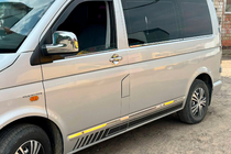 Volkswagen T5 Transporter 2003–2010 Krom spejldæksler (2 stk.) foto 3