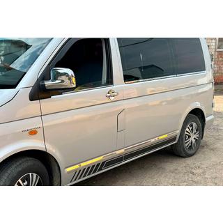 Krom spejldæksler (2 stk.) Volkswagen T5 Transporter 2003–2010 foto 3