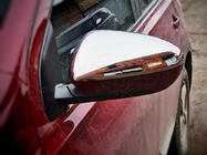Nissan Qashqai 2010–2014 Spejlkapper (2 stk., rustfrit stål) OmsaLine - italiensk rustfrit stål foto 2