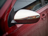 Nissan Qashqai 2010–2014 Spejlkapper (2 stk., rustfrit stål) OmsaLine - italiensk rustfrit stål foto 3