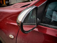 Nissan Qashqai 2010–2014 Spejlkapper (2 stk., rustfrit stål) OmsaLine - italiensk rustfrit stål foto 4