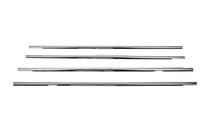 Opel Astra G Classic 1998–2012 Krom vindueslister (4 stk.) Carmos - Tyrkisk stål foto 4