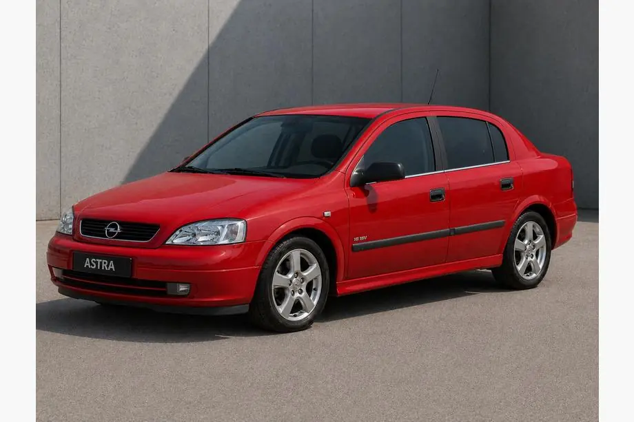 Opel Astra G Classic 1998–2012 Krom vindueslister (4 stk.) Image