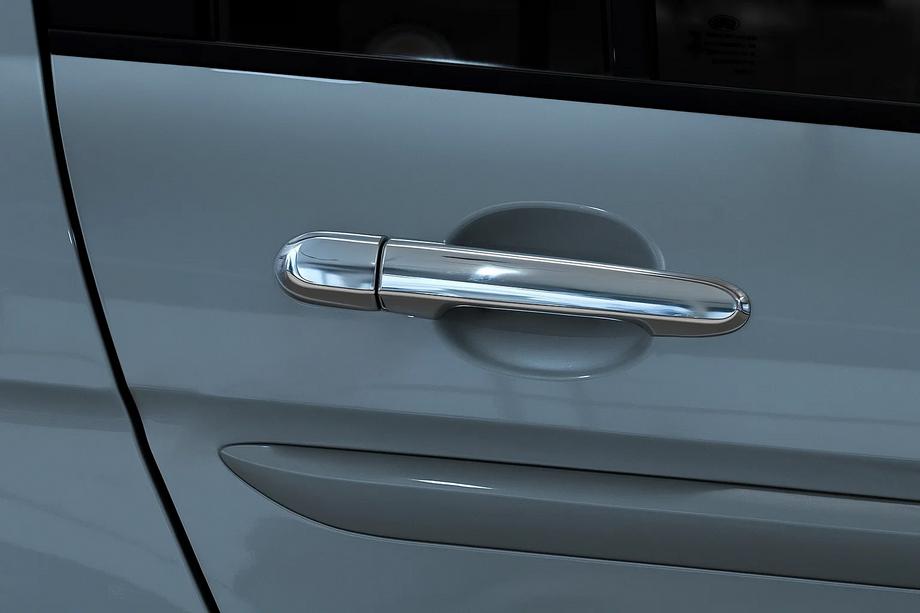 Hyundai Accent 2006–2010 Krom dørgrebsdæksler (4 stk.) OmsaLine - italiensk rustfrit stål Image