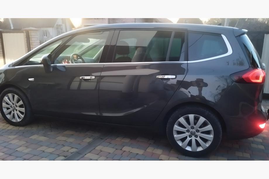 Opel Zafira B 2005–2011 Krom dørgrebsdæksler (4 stk.) Carmos - Tyrkisk stål Image