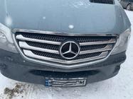 Mercedes Sprinter W906 2006–2018 Kølergrill-ramme (2013↗, rustfrit stål) foto 4