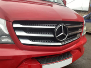 Mercedes Sprinter W906 2006–2018 Kølergrill-lister (2013↗, rustfrit stål) OmsaLine - italiensk rustfrit stål foto 6