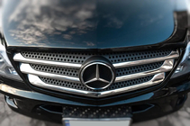 Mercedes Sprinter W906 2006–2018 Kølergrill-lister (2013↗, rustfrit stål) OmsaLine - italiensk rustfrit stål foto 5