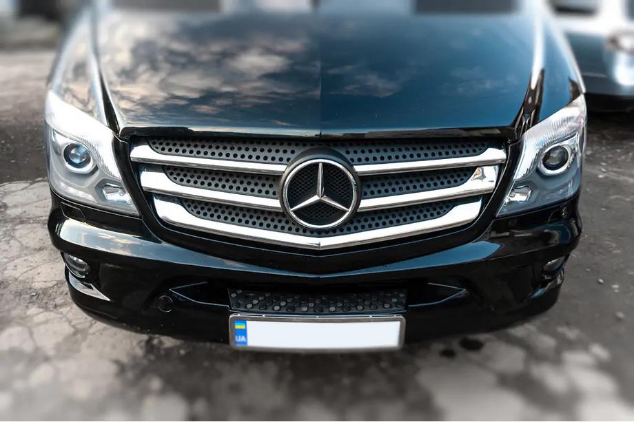 Mercedes Sprinter W906 2006–2018 Kølergrill-lister (2013↗, rustfrit stål) Foto 3