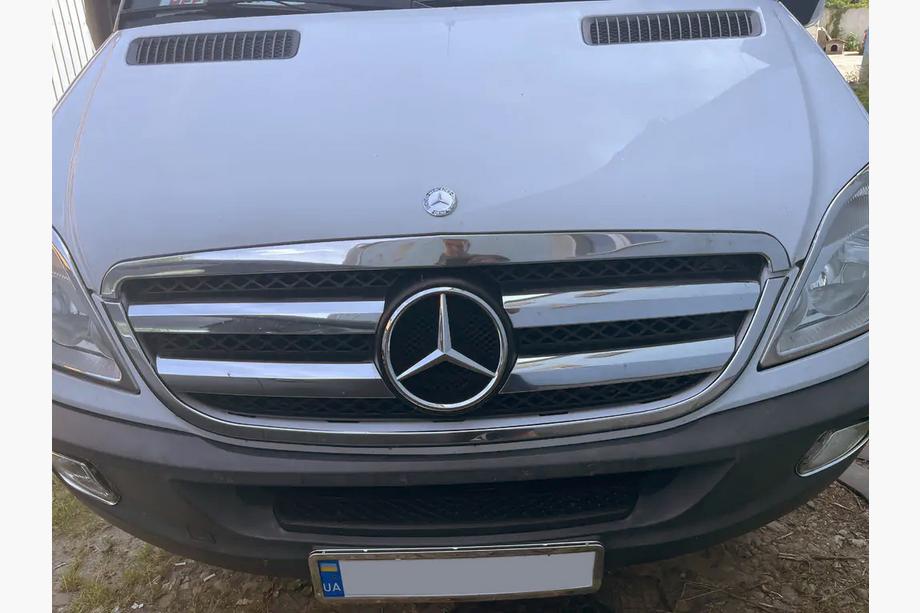 Mercedes Sprinter W906 2006–2018 Grillramme (2006-2013, rustfrit stål) Image